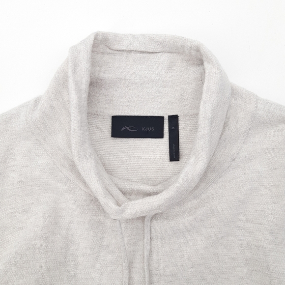 KJUS | Kessy II Cotton Cashmere Sweater - Silver Fog - Picture 6 of 9